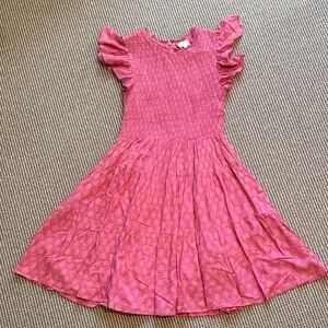 J.Marie Pink and Orange Dress